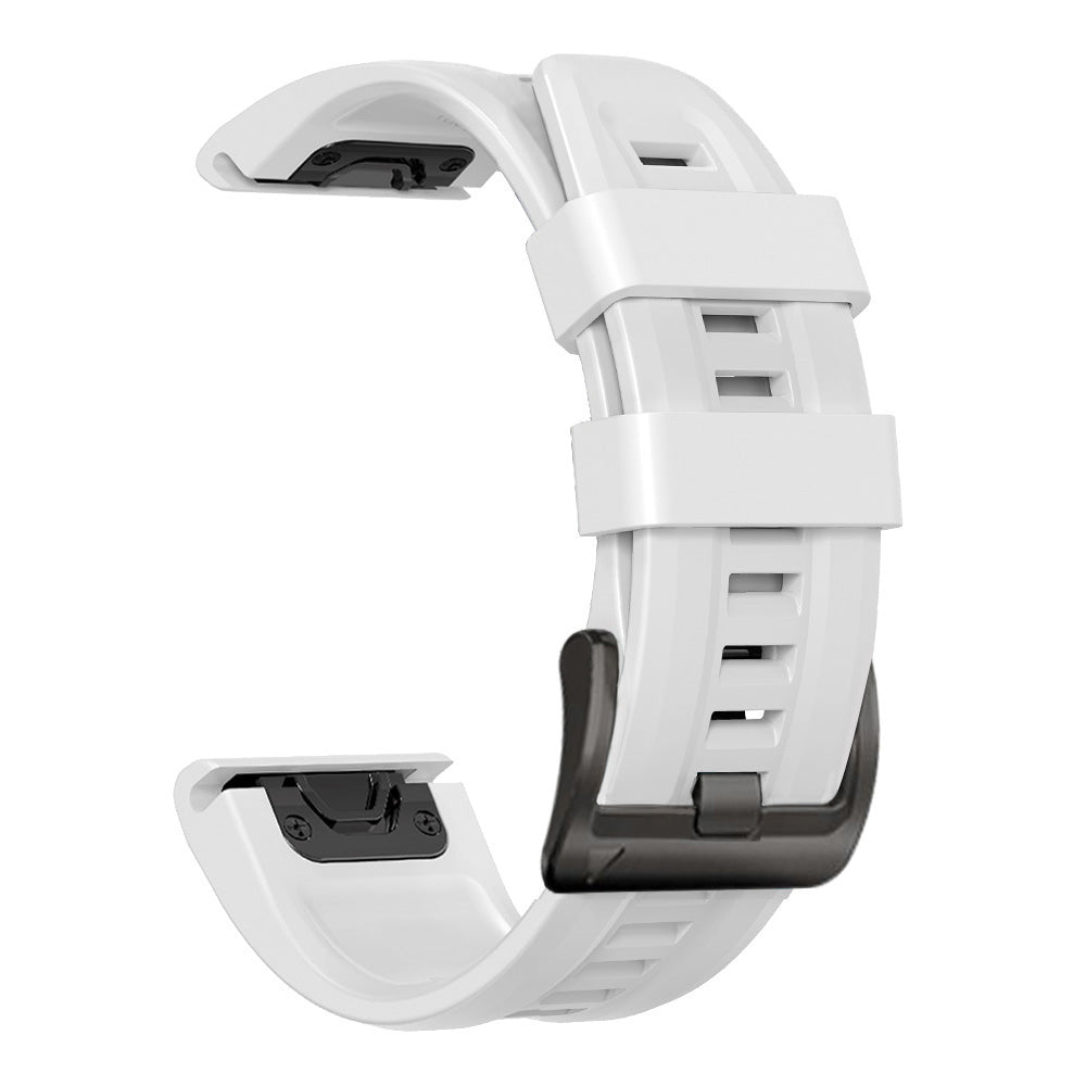 For Garmin Fenix 7 Soft Silicone Adjustable Watch Band Replacement Wrist Strap with Buckle For Garmin Fenix 7 Soft Silicone Adjustable Watch Band Replacement Wrist Strap with Buckle